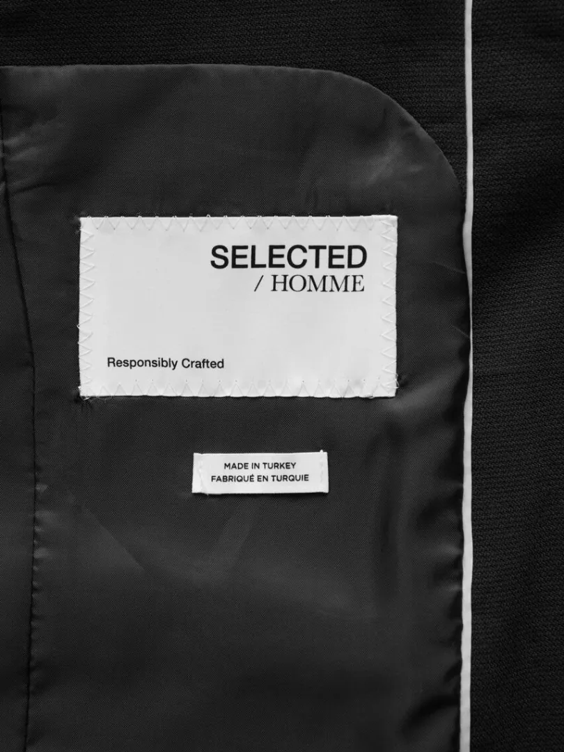 vvet_blazer_6-1.webp Jakkesæt & Blazers>SELECTED VÆVET BLAZER Black