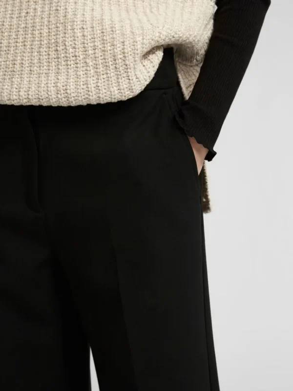 Bukser | Jakkesæt & Blazers>SELECTED VÆVET BUKSER Black