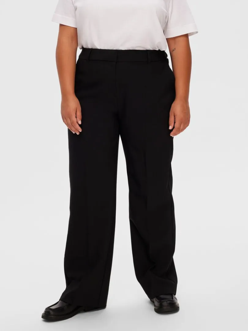 vvet_bukser_6.webp Bukser | Jakkesæt & Blazers>SELECTED VÆVET BUKSER Black