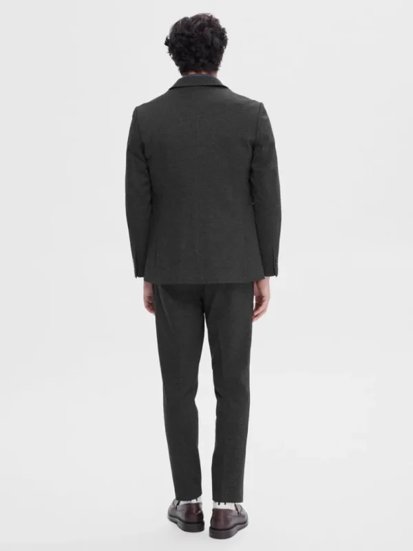 Jakkesæt & Blazers>SELECTED VÆVET SLIM FIT BLAZER Grey