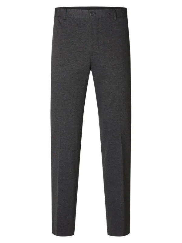 Bukser | Jakkesæt & Blazers>SELECTED VÆVET SLIM FIT BUKSER Grey