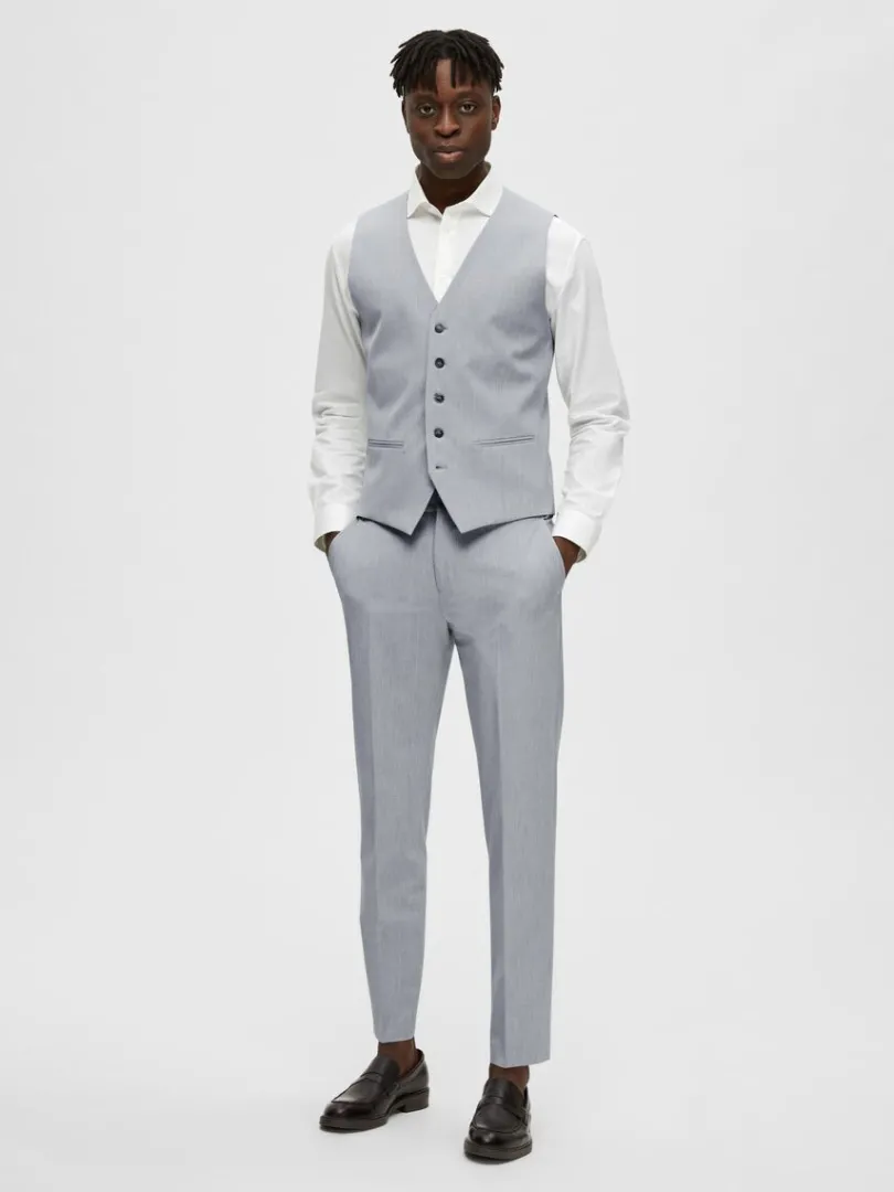 vvet_vest_1-1.webp Jakkesæt & Blazers>SELECTED VÆVET VEST Grey