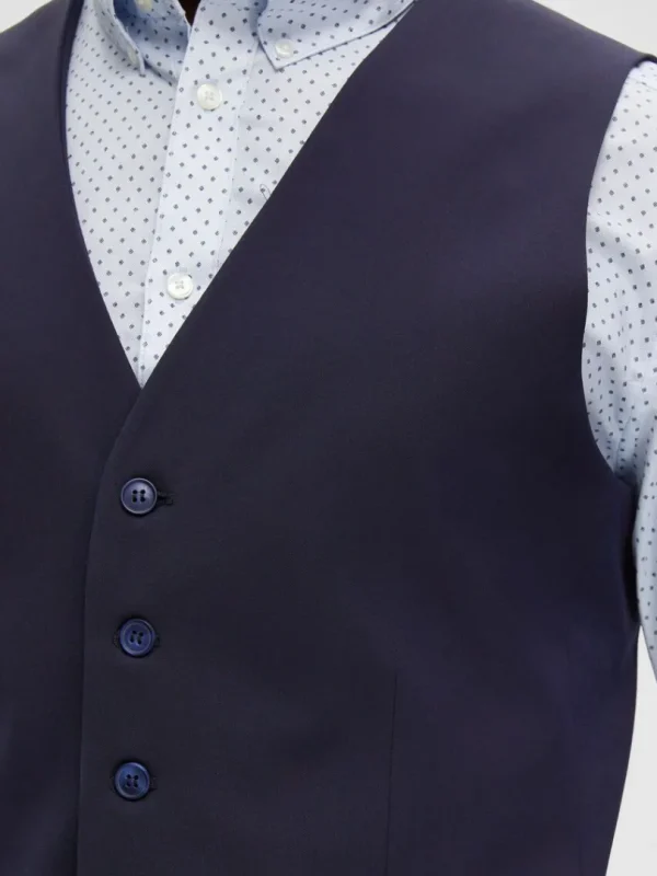 Jakkesæt & Blazers>SELECTED VÆVET VEST Blue