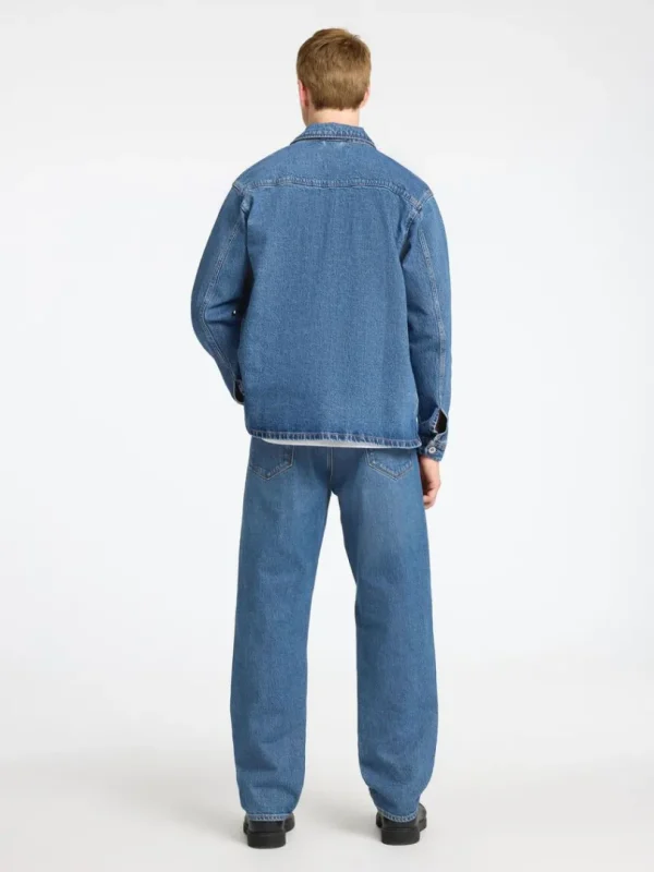 Overtøj | Skjorter>SELECTED BLÅ DENIM OVERSHIRT Blue