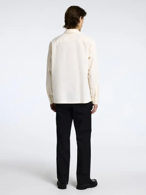 Overtøj | Skjorter>SELECTED 100% BOMULD OVERSHIRT Beige