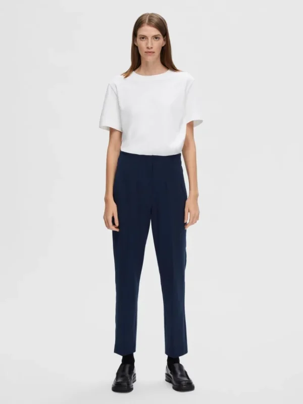 Bukser | Jakkesæt & Blazers>SELECTED SKRÆDDERSYEDE TAPERED BUKSER Blue