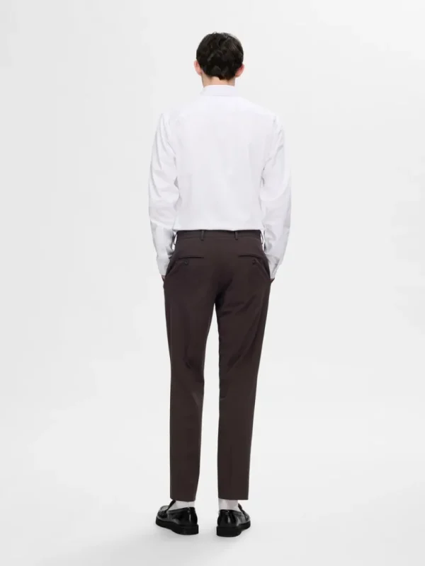 Bukser | Jakkesæt & Blazers>SELECTED 175 SLIM FIT BUKSER Brown